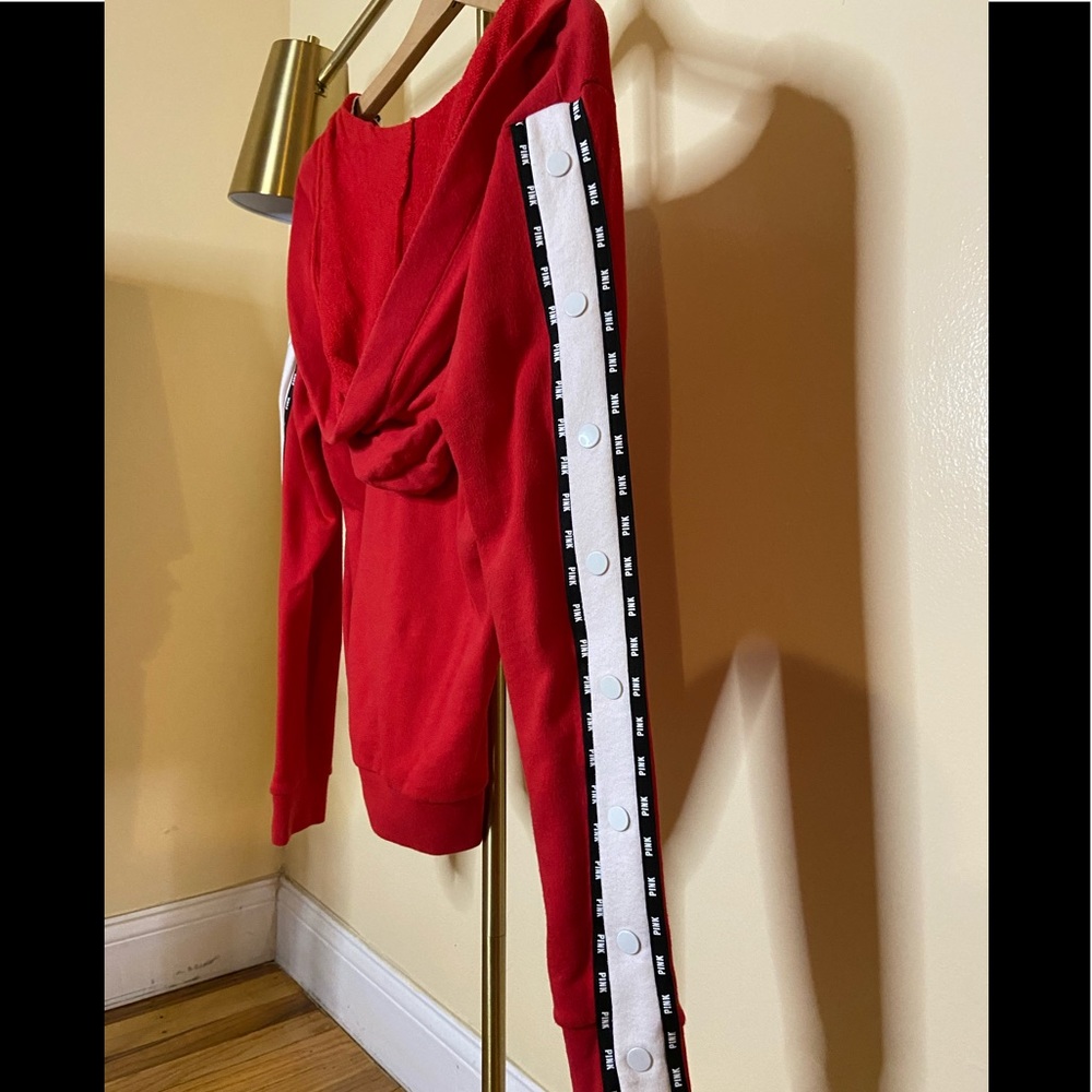 PINK zip up hoodie